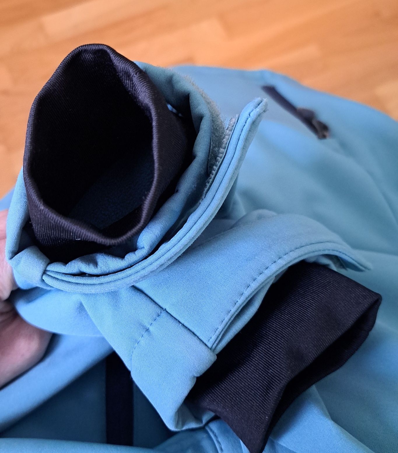 Куртка на весну для дівчинки із Softshell на зріст 140 см