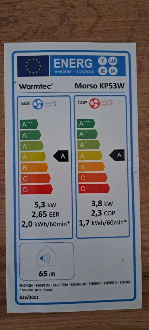 Klimatyzator przenośny Warmtec Morso KP 53W