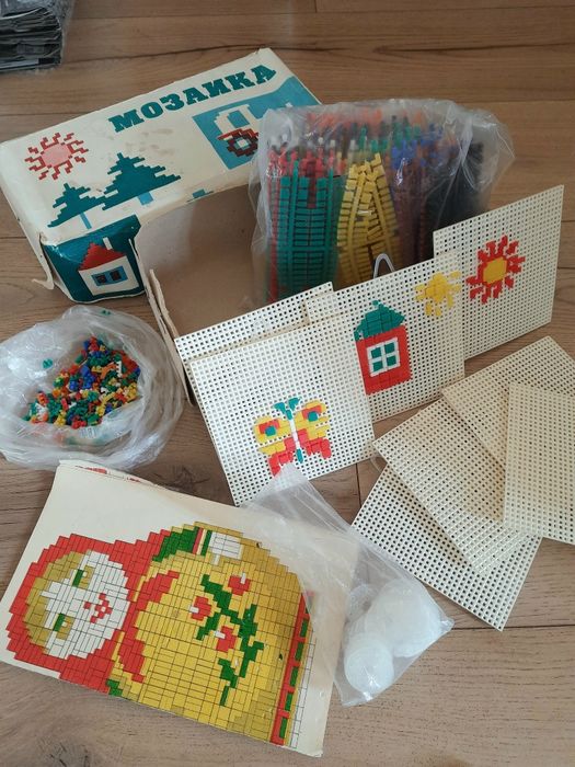 Мозаїка дитяча (художній конструктор) СССР Донецького заводу іграшок