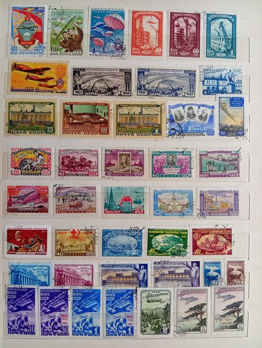 Марки СССР 1923-1959 полные серии