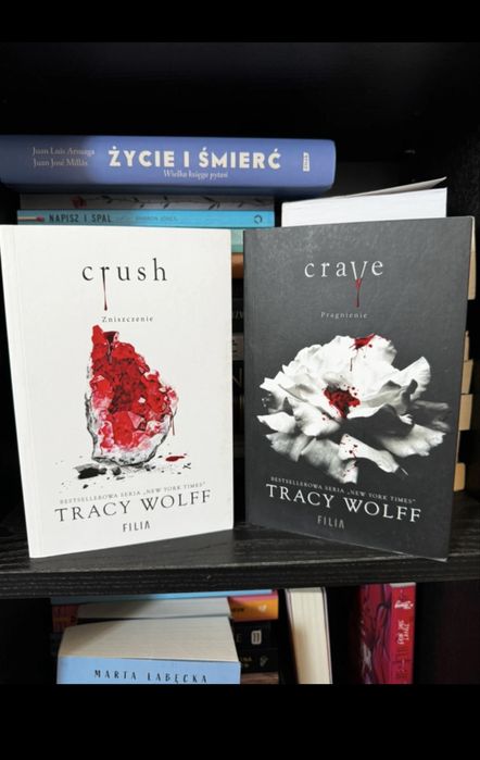 NOWE Książki Crave i Crush