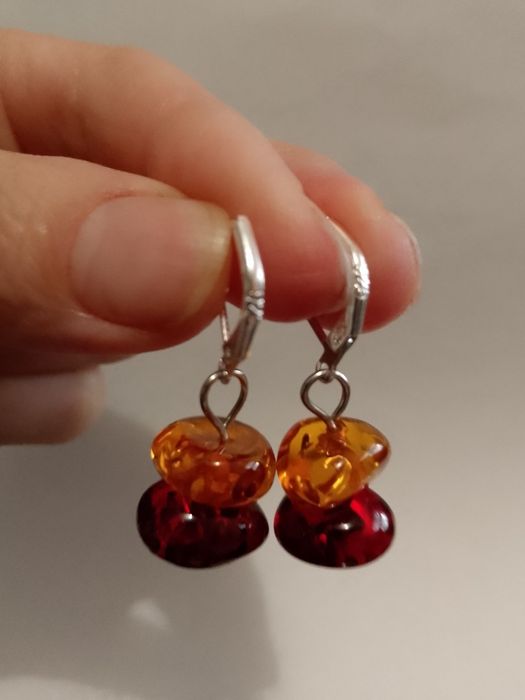 Винтажные украшения с янтарем