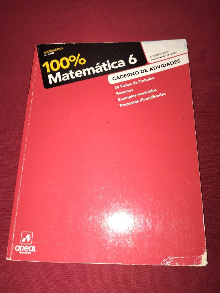 Caderno atividades Matemática 6 ano