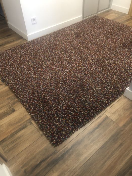 Dywan 240 x 170 wełniany bardzo gruby Ikea