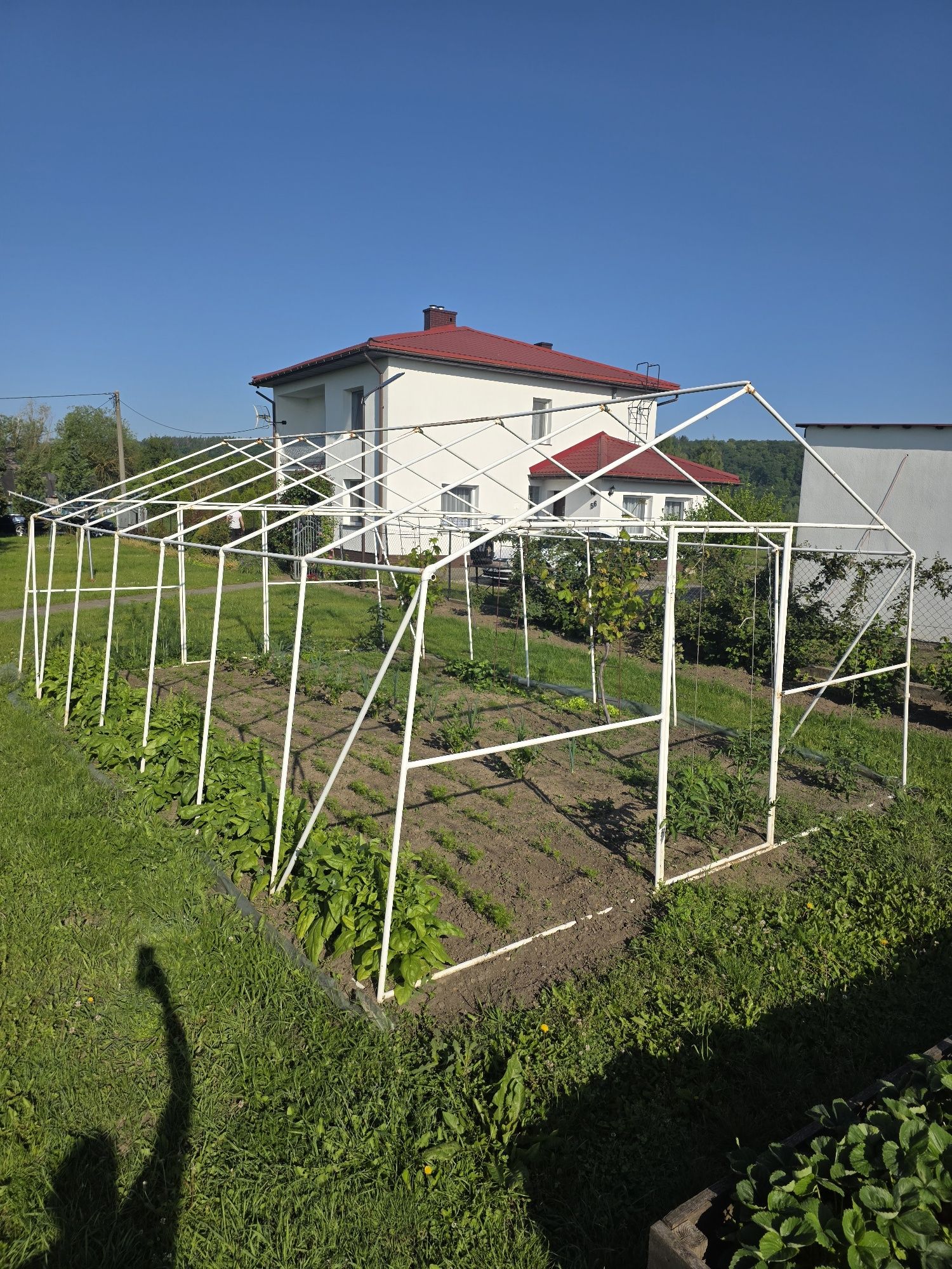 Ktunel foliowy konstrukcja 4,5m na 7m