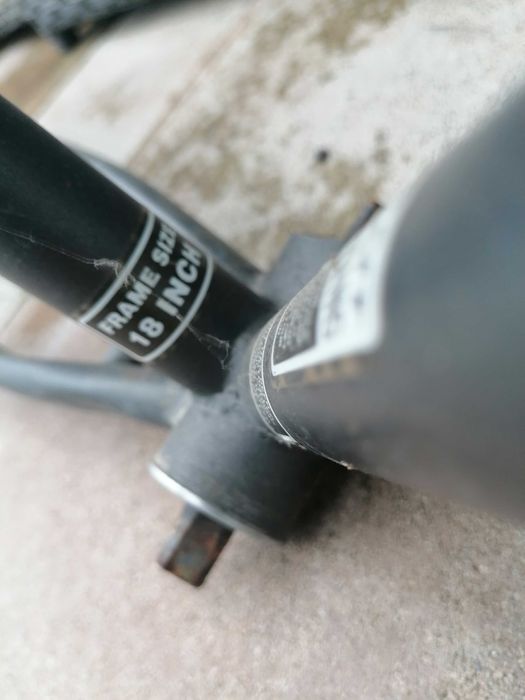 rama rowerowa MTB CR-MO stalowa VINTAGE wymienny hak