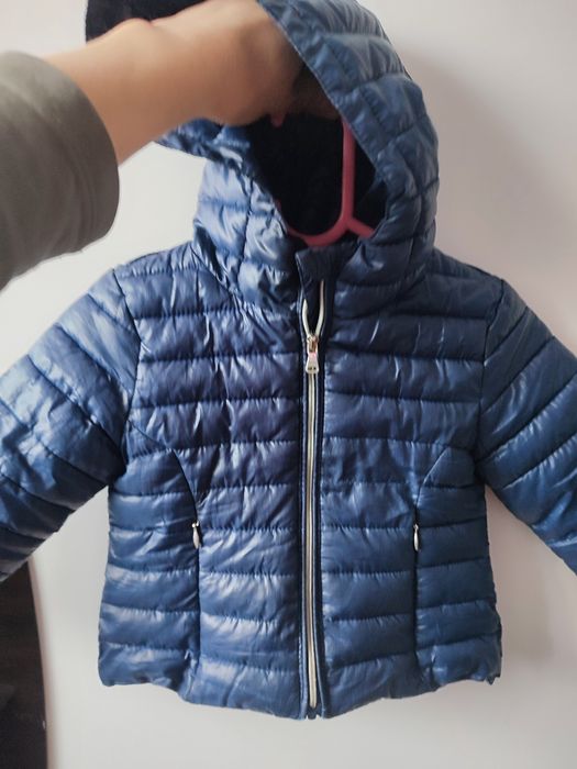 Cienka pikowana kurtka granatowa Reserved 80