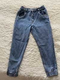 Jeansy jogger damskie 40