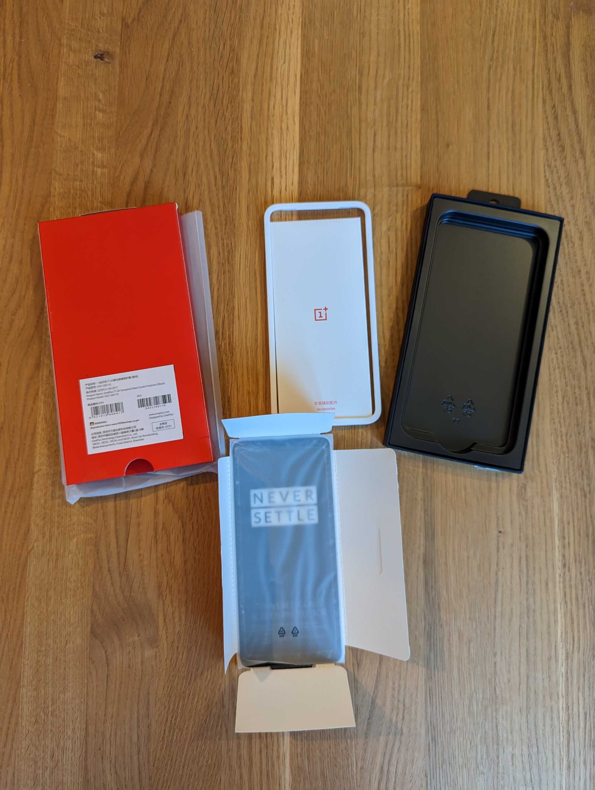 Oryginalne szkło hartowane ochronne do OnePlus 7T - oryginał OP - PZŃ