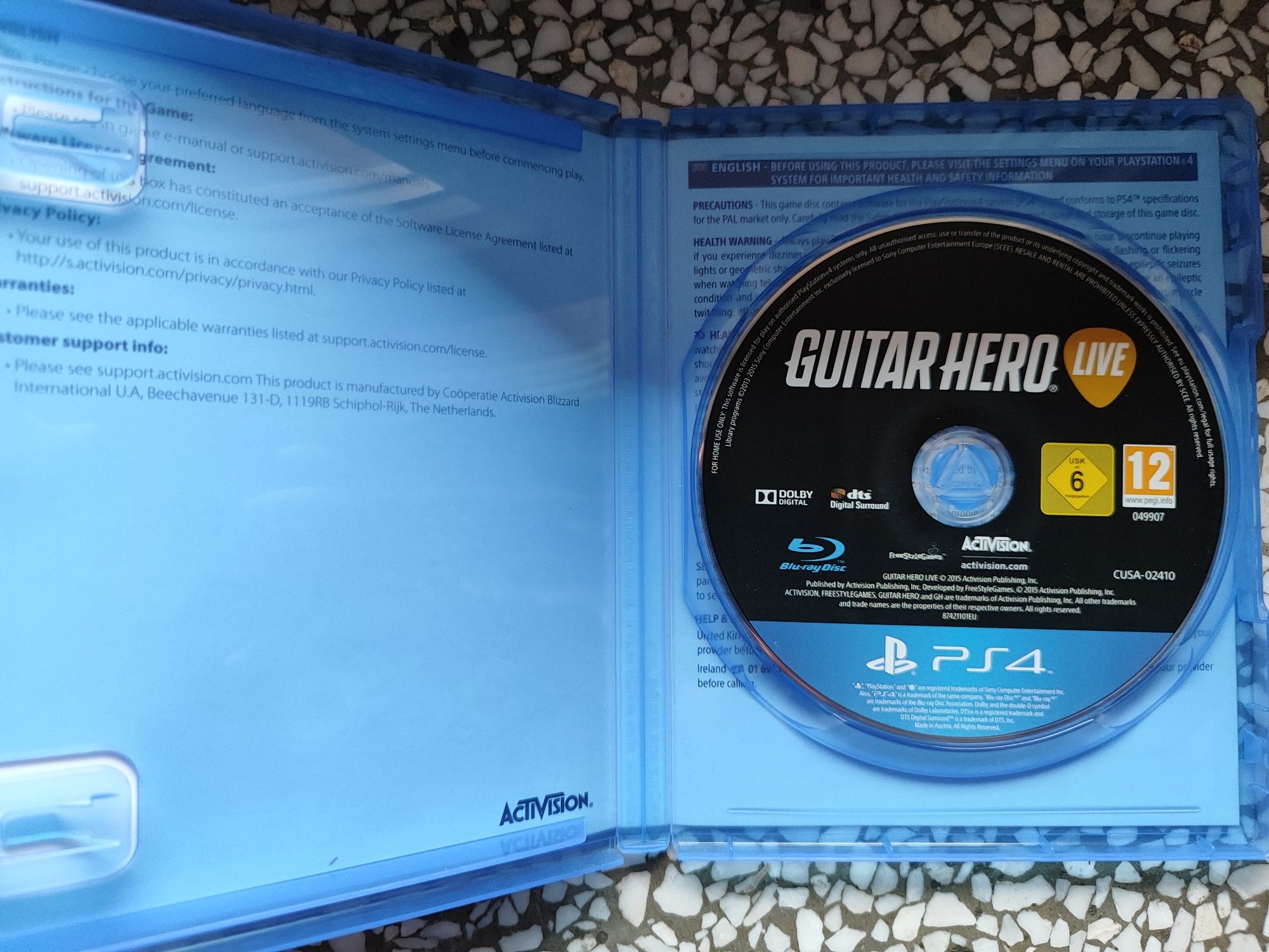 Guitar Hero Live PlayStation 4