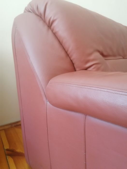 Kanapa i fotel skórzane