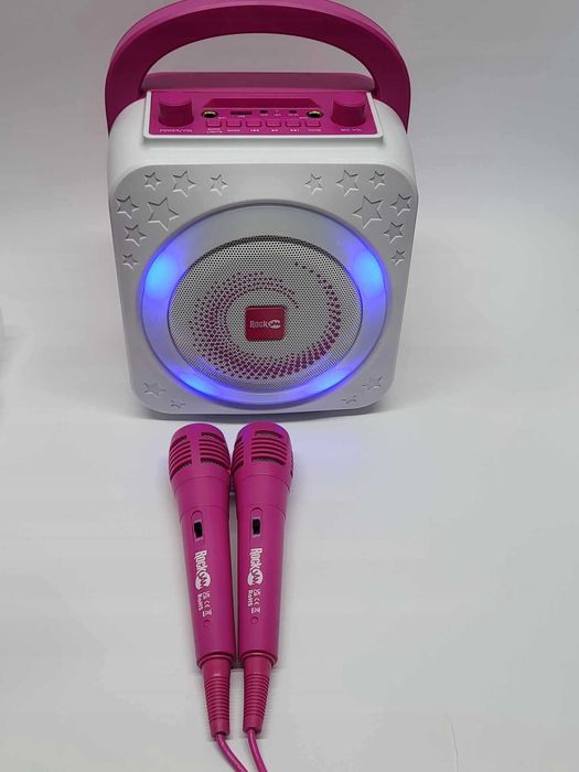 RockJam Głośnik Bluetooth zestaw bezprzewod. karaoke dwa mikrofony 8W