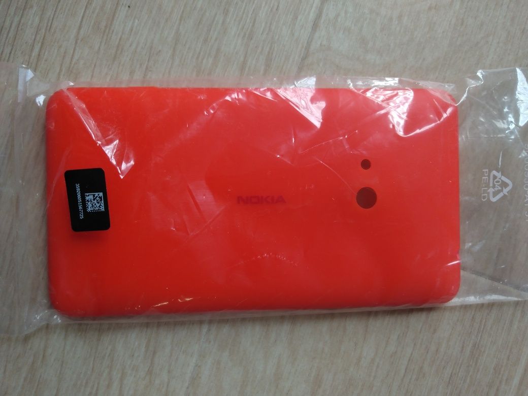 Nokia Lumia etui case tylna obudowa oryginalna orange NOWA