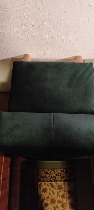 Puf pufa Paris Bodzio zielony plusz