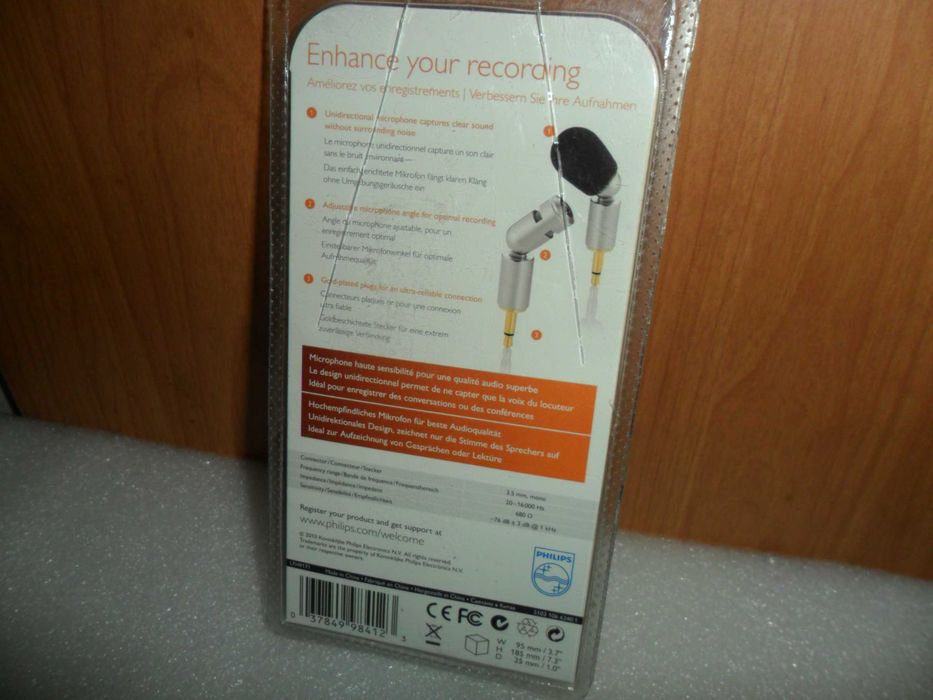 Новий сучасний диктофон Philips + подарунок