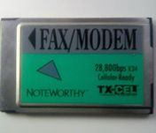 Data/Fax modem Noteworthy NW288CR (PCMCIA)