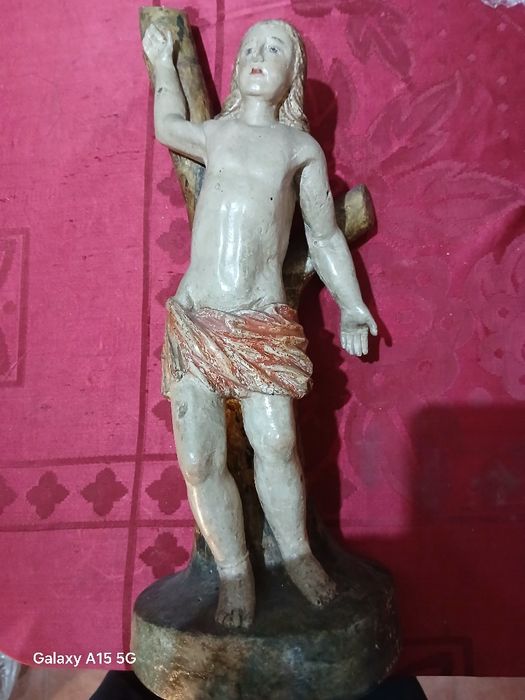 São Sebastião , Século XVIII, madeira policromada