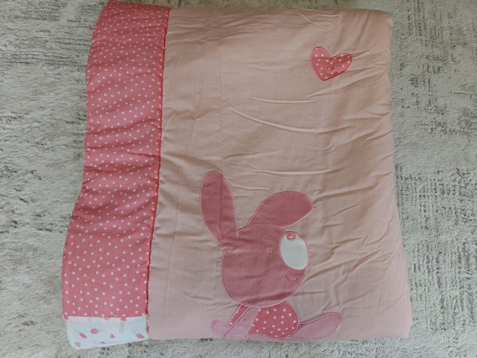 Kołderka, mata do zabawy dla dziewczynki 115 cm na 115 cm