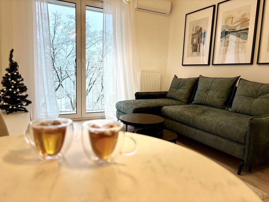 Mieszkanie 2 pokojowe, klimatyzacja, miejsce postojowe, Port Popowice.