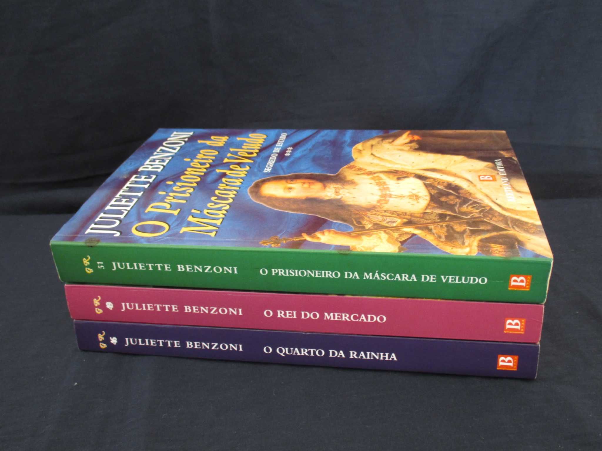 Livros Trilogia Segredo de Estado Juliette Benzoni Completa