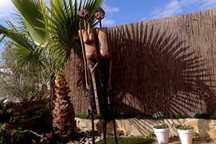 Escultura em madeira Moçambique 1,85 m