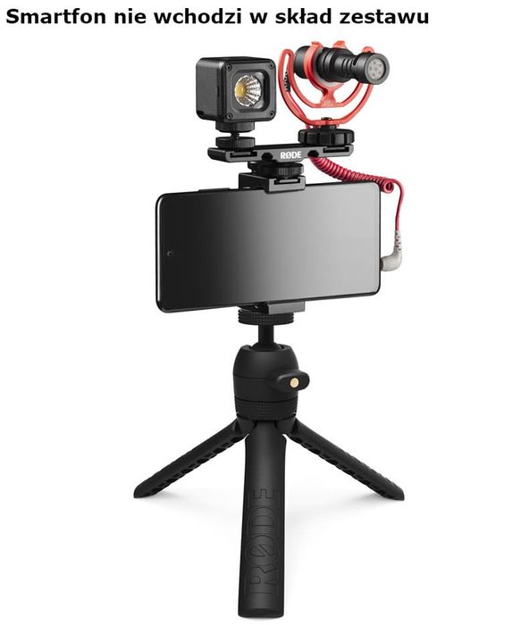 Rode Vlogger Kit – filmowanie rejestracja dźwięku dla smartfonów