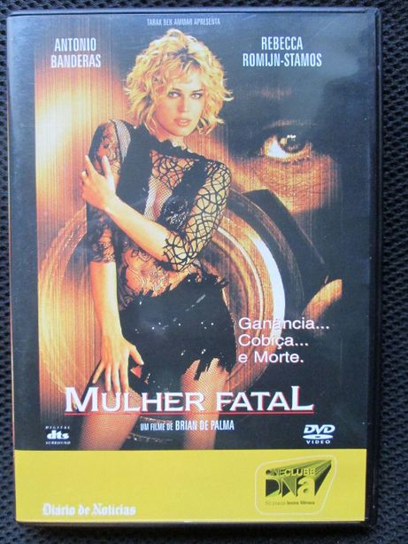 2 DVD Brian De Palma - Mulher Fatal e Vestida para Matar, como novos