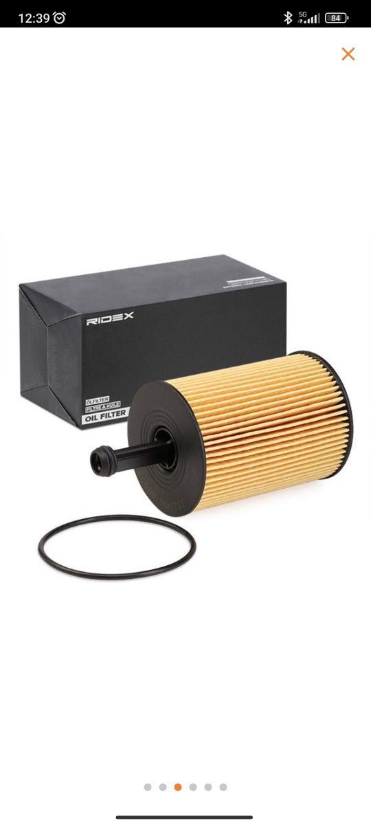 Filtro de óleo ridex