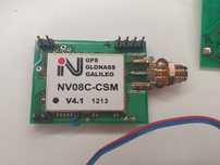 NV08C GPS/Glonass receivers on PCB bardzo - do wylutowania