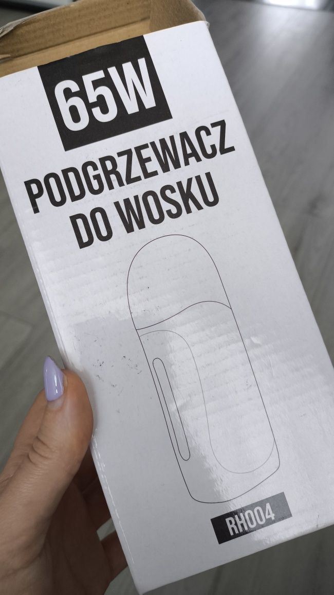 Podgrzewacz do wosku i paski do depilacji