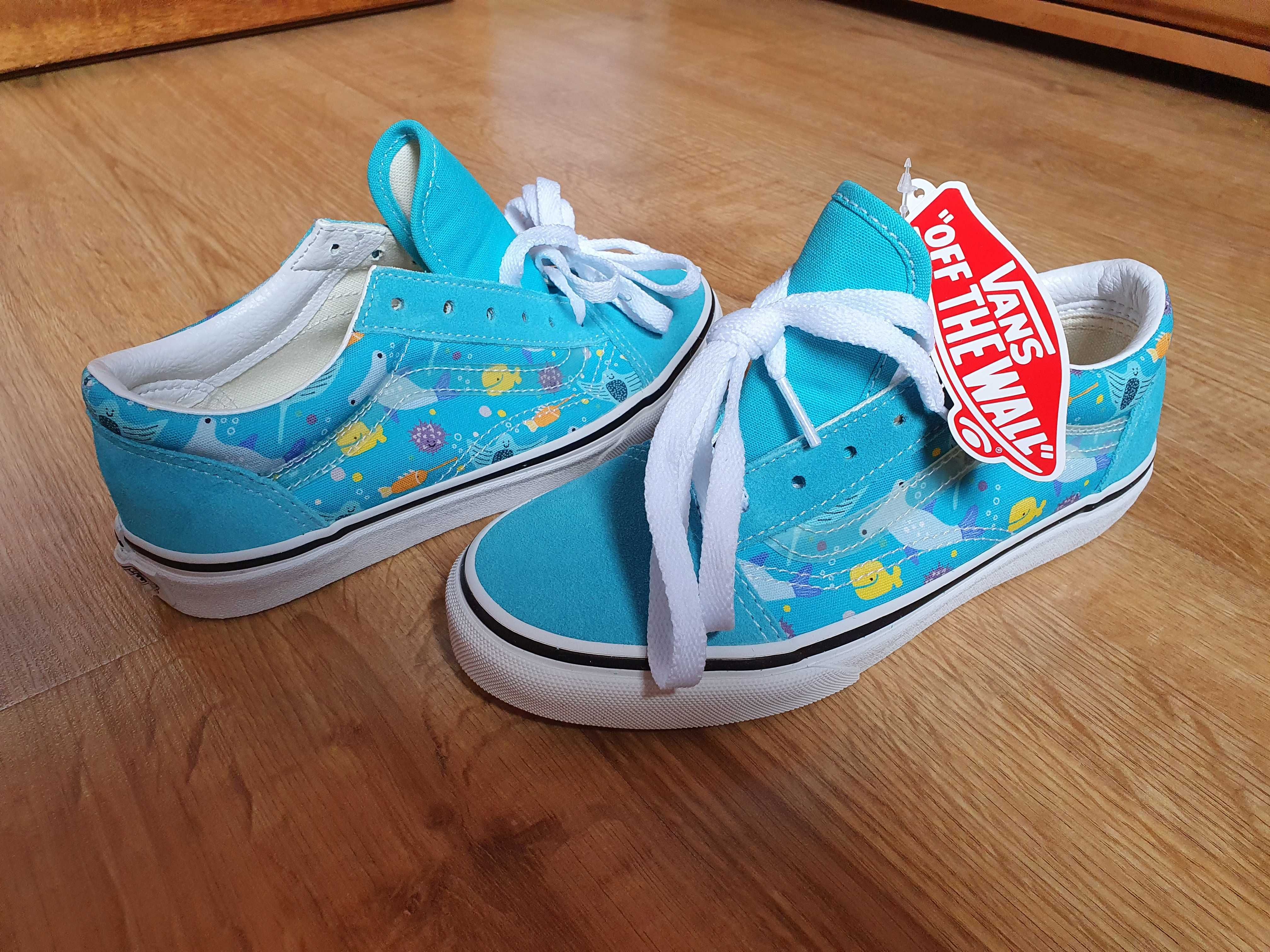 Nowe trampki chłopięce vans