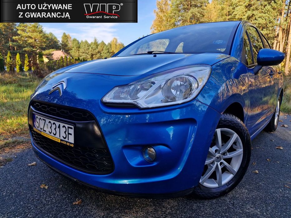 Citroën C3 KLIMA Serwisowany w ASO Bezwypadkowy Gwarancja VIP ZAREJESTROWANY