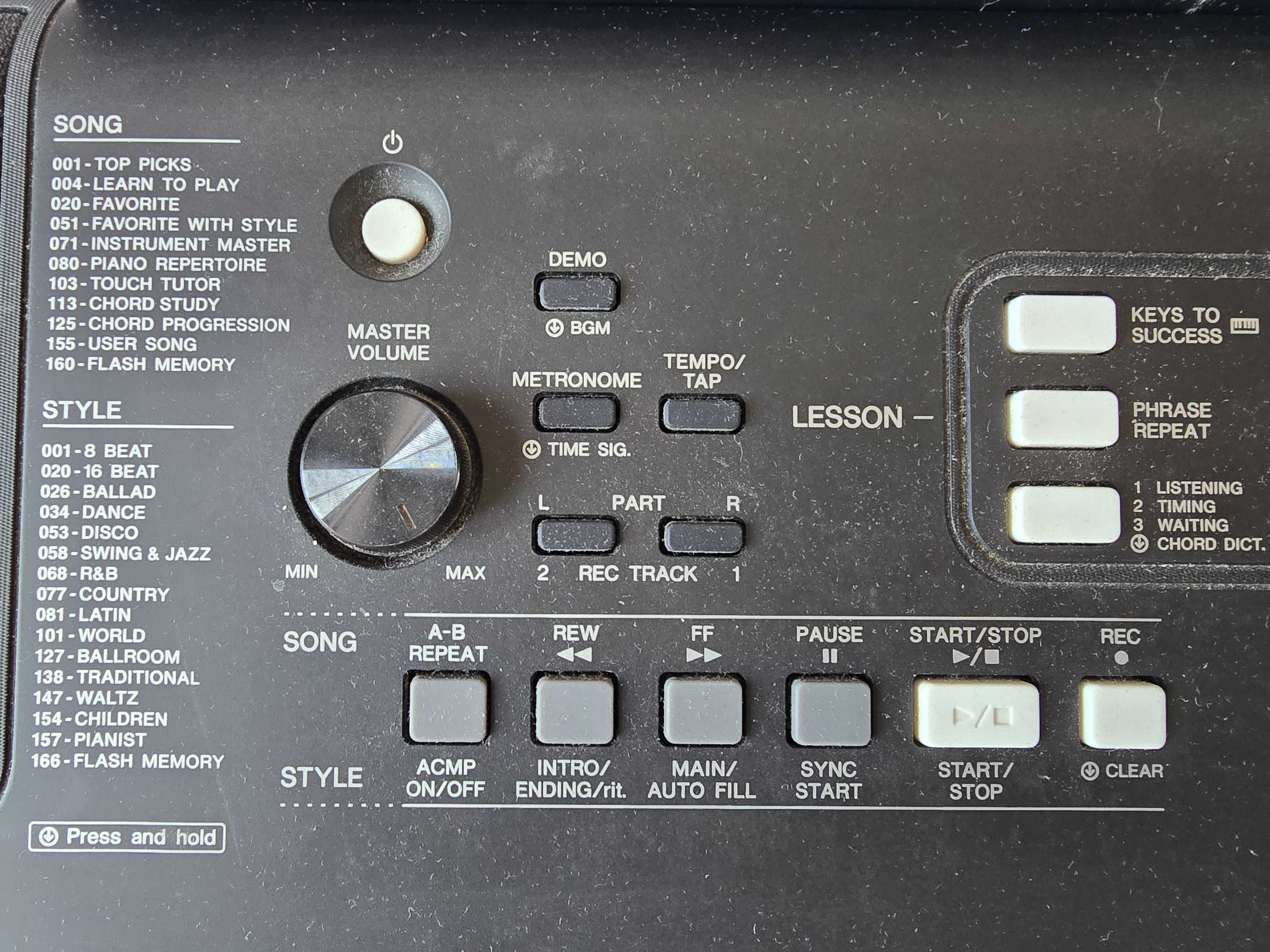Piano elétrico yamaha
