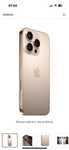 Smartfon APPLE iPhone 16 Pro 5G 256GB 6.3" 120Hz Tytan pustynny
