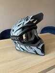 Kask Cross MTB Enduro Raven rozmiar M + Google IMX