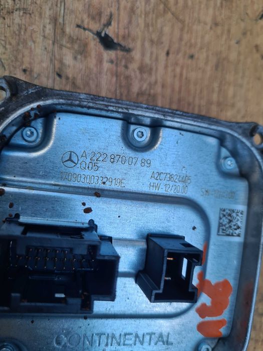 Mercedes GLE W166 przetwornica moduł LED