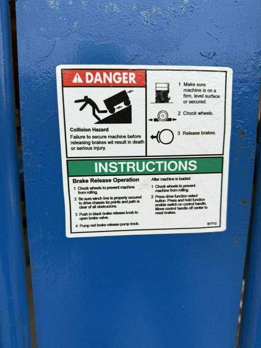 Zwyzka, podest 4.5m roboczej