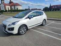Peugeota 3008 2.0 HDI Biała Perła ALLURE PANORAMA