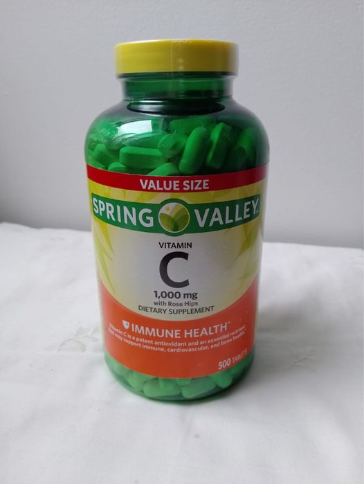 Witamina C 1000mg z USA 500 tabletek