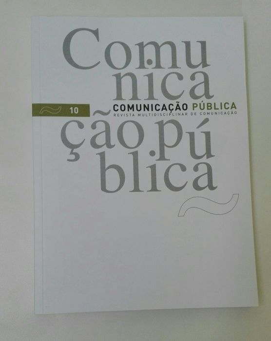 Revistas 'Comunicação Pública'