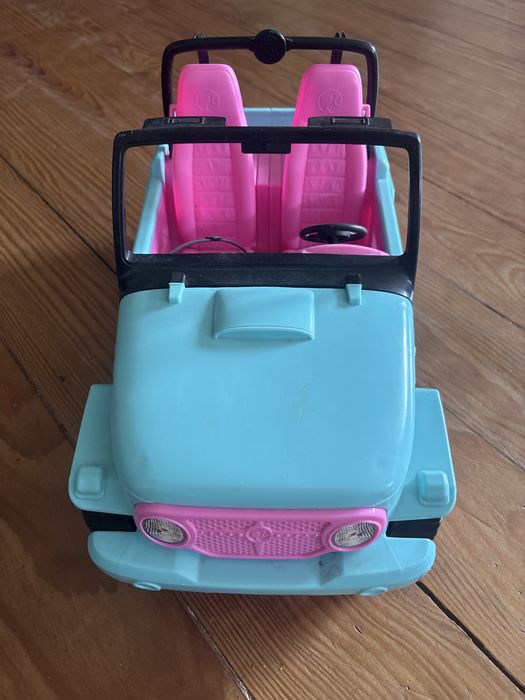 Jipe Barbie rosa e azul