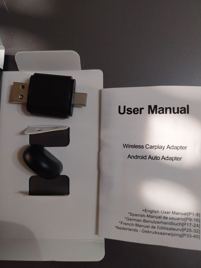 Adaptador Android Auto/CarPlay
