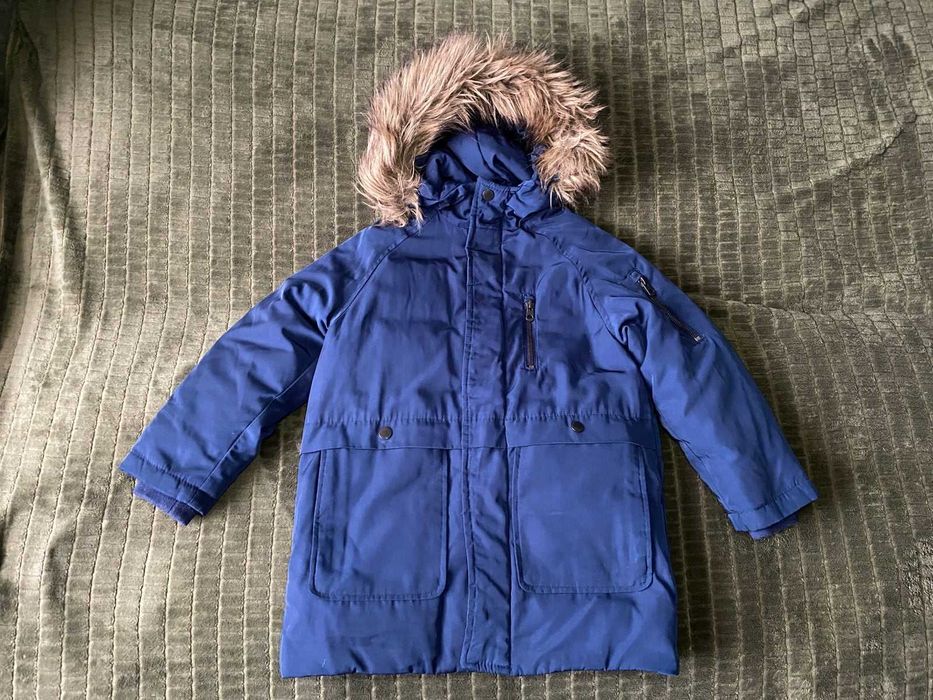 Куртка зимняя для девочки, пуховик, перо Zara kids 122-128 см, 6-7 лет