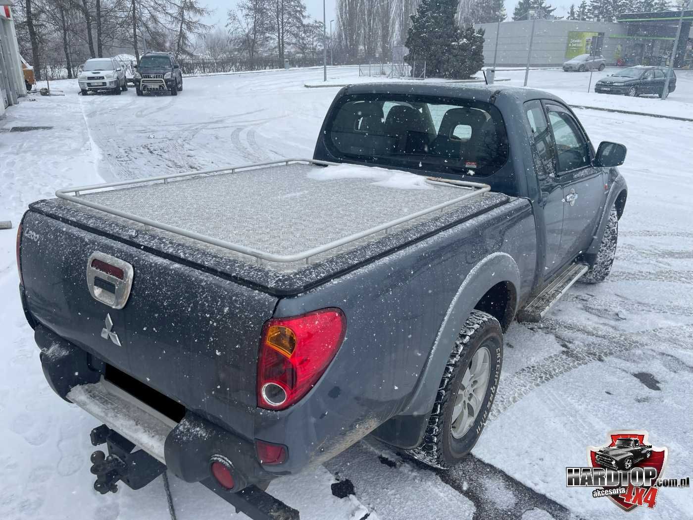 Pokrywa Mitsubishi L200 Aluminiowa 1.5 cab extracab Mountain Top 2006+