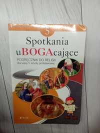 Książka do religii kl 5 Spotkania ubogacające