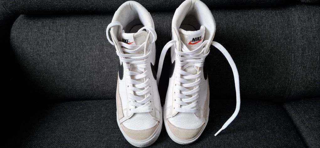 Nike Blazer Mid '77 Vintage, trampki sneakersy wysokie, roz. 38,5