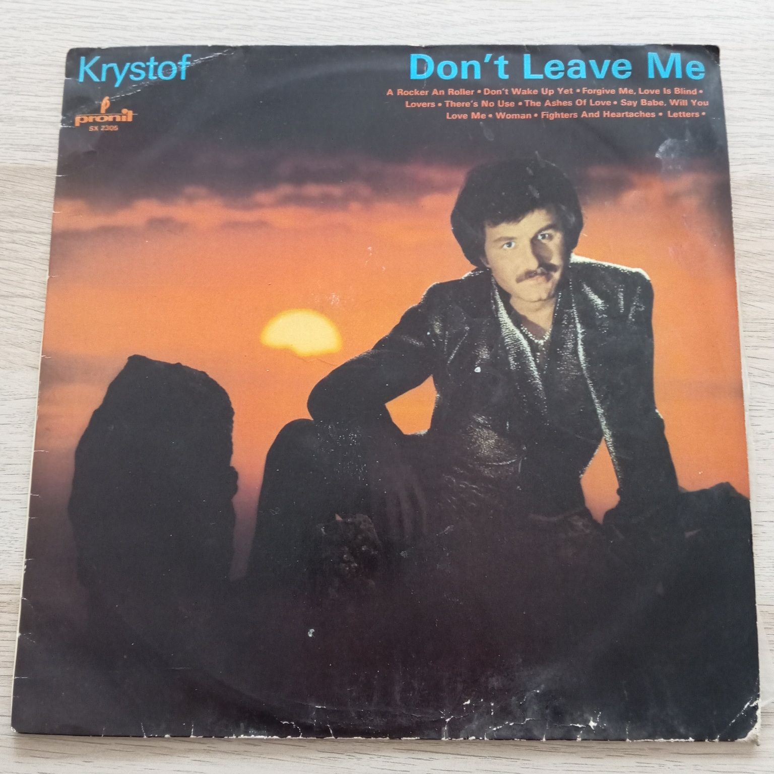 Krzysztof Krawczyk "Don't leave me", płyta winylowa w dobrym stanie