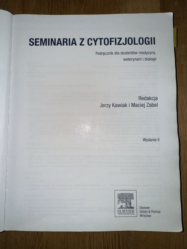 Seminaria z cytofizjologii Kawiak Zabel