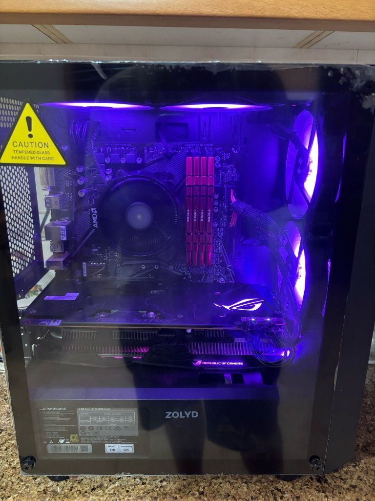 Oportunidade! PC Gaming Ryzen 5 + RX 5600XT + Monitor 28”