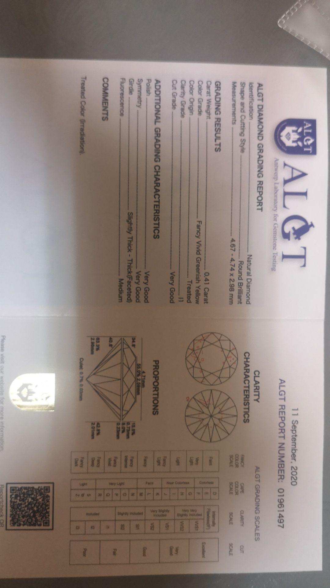 Diamante, vendo, selados e com documentos